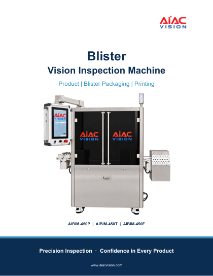 Brochure sull’ispezione dei blister